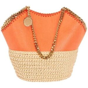 Stella McCartney Falabella Raffia Tote Bag
